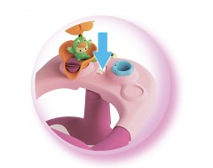 Стульчик для ванной, розовый - Фото 3