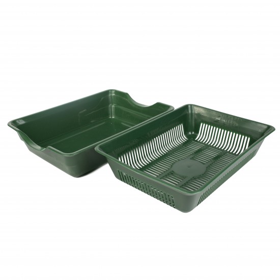 Лоток глубокий с сеткой