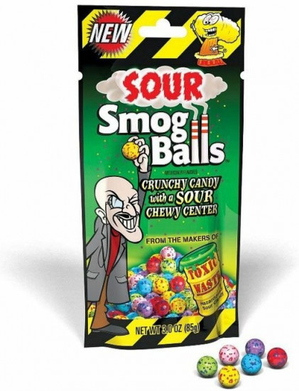 Драже с кислым центром «Smog Balls»