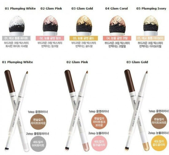 Карандаш-маркер для глаз, оттенок 05 Glam Ivory