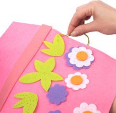 Набор для шитья сумочки из фетра «Цветы» - Фото 2