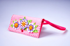 Набор для шитья сумочки из фетра «Цветы» - Фото 7