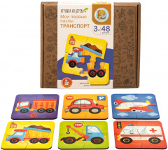 Пазл деревянный «Транспорт» - Фото 7