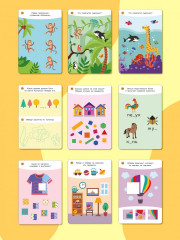 Айфолика. Набор карточек развивающих «Развивающие игры на память и внимание» - Фото 3