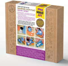 Набор для валяния из шерсти «Котик» - Фото 1