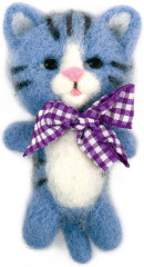 Набор для валяния из шерсти «Котик» - Фото 2