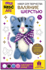 Набор для валяния из шерсти «Котик» - Фото 3