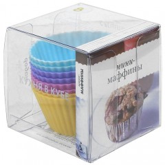 Мини-маффины. Книжка с рецептами + кондитерский набор - Фото 1