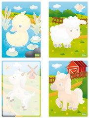 Раскраска многоразовая водная «Ферма» - Фото 1