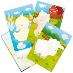 Раскраска многоразовая водная «Ферма» - Фото 2