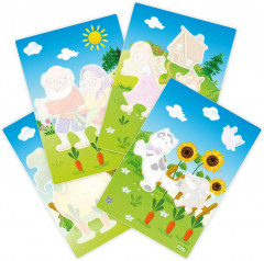 Раскраска многоразовая водная «Репка» - Фото 1