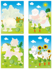 Раскраска многоразовая водная «Репка» - Фото 2