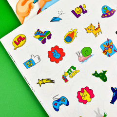 Раскраска с наклейками «Животные» - Фото 3