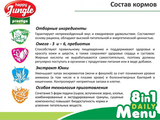 Корм для морских свинок