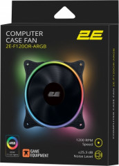 Вентилятор для корпуса Gaming F120OR-ARGB - Фото 2