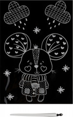 Гравюра с мультицветной основой «Осень» - Фото 1