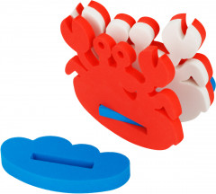 Игрушка-конструктор для купания «Краб и кит» - Фото 2