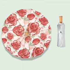 Зонт женский «Пурпурные розы» - Фото 2