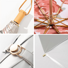 Зонт женский «Пурпурные розы» - Фото 4