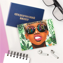 Обложка для студенческого билета «Cool Girl» - Фото 2