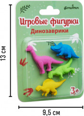 Набор фигурок «Динозаврики» - Фото 4