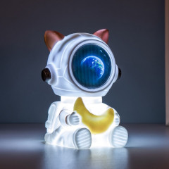 Ночник с увлажнителем воздуха «Котик космонавт» - Фото 1