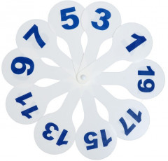 Набор веер-касс «Гласные, согласные, цифры» - Фото 6