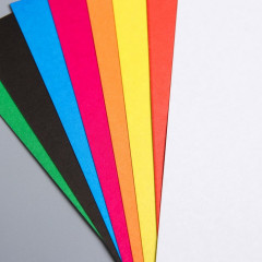 Картон цветной немелованный - Фото 1