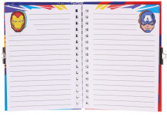 Книжка записная на замочке «Дневник супергероя» - Фото 3