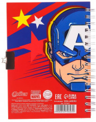 Книжка записная на замочке «Дневник супергероя» - Фото 5