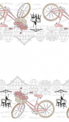 Набор полотенец вафельных «Город» - Фото 1