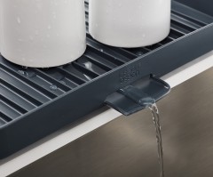 Сушилка для посуды и столовых приборов 2-уровневая со сливом «Y-rack» - Фото 2