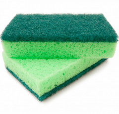 Набор губок для мытья посуды с антибактериальным эффектом - Фото 1