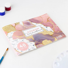 Альбом для рисования «Мрамор» - Фото 2