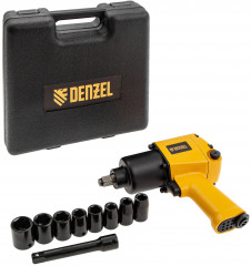 Комплект пневмогайковерт ударный IW860 и набор головок - Фото 8