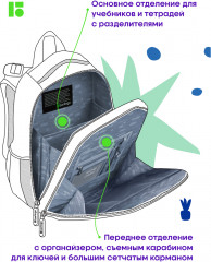 Комплект школьный «Cute panda» - Фото 6