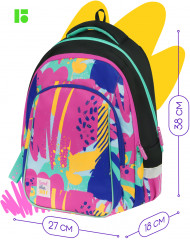 Рюкзак «Abstract pink» - Фото 1