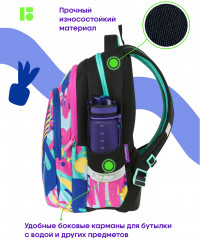 Рюкзак «Abstract pink» - Фото 2