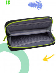 Пенал школьный «Black and yellow» - Фото 2