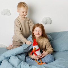 Игрушка мягкая «Чайка Зима» - Фото 10