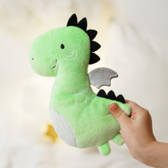 Игрушка с вишнёвыми косточками «Дракон Стасик» - Фото 2