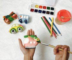 Набор гипсовых фигурок для раскрашивания «Драйв» - Фото 1