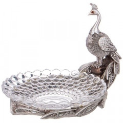 Подставка декоративная для мелочей «Павлин» - Фото 1