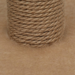 Когтеточка столбик на подставке - Фото 1