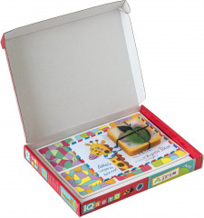 Лото для малышей. Разноцветные картинки. Подбираем витражи - Фото 4