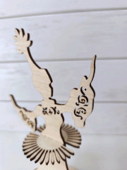 Cалфетница «Девушка в платье с орнаментом» - Фото 2