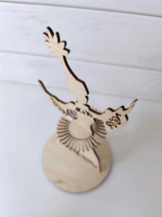 Cалфетница «Девушка в платье с орнаментом» - Фото 4