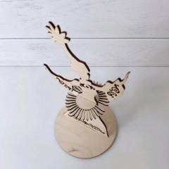 Cалфетница «Девушка в платье с орнаментом» - Фото 5