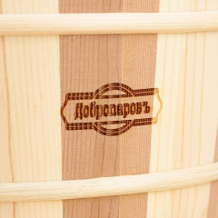 Ведро для бани с пластиковой вставкой - Фото 3