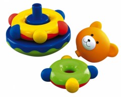 Медвежонок неваляшка — пирамидка - Фото 1